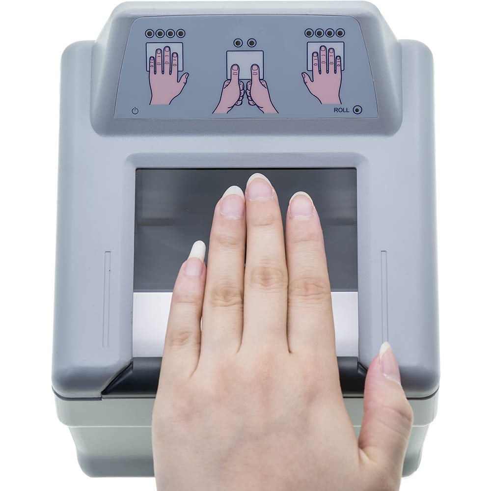 10 отпечатков 10 рулонов Сканер отпечатков пальцев