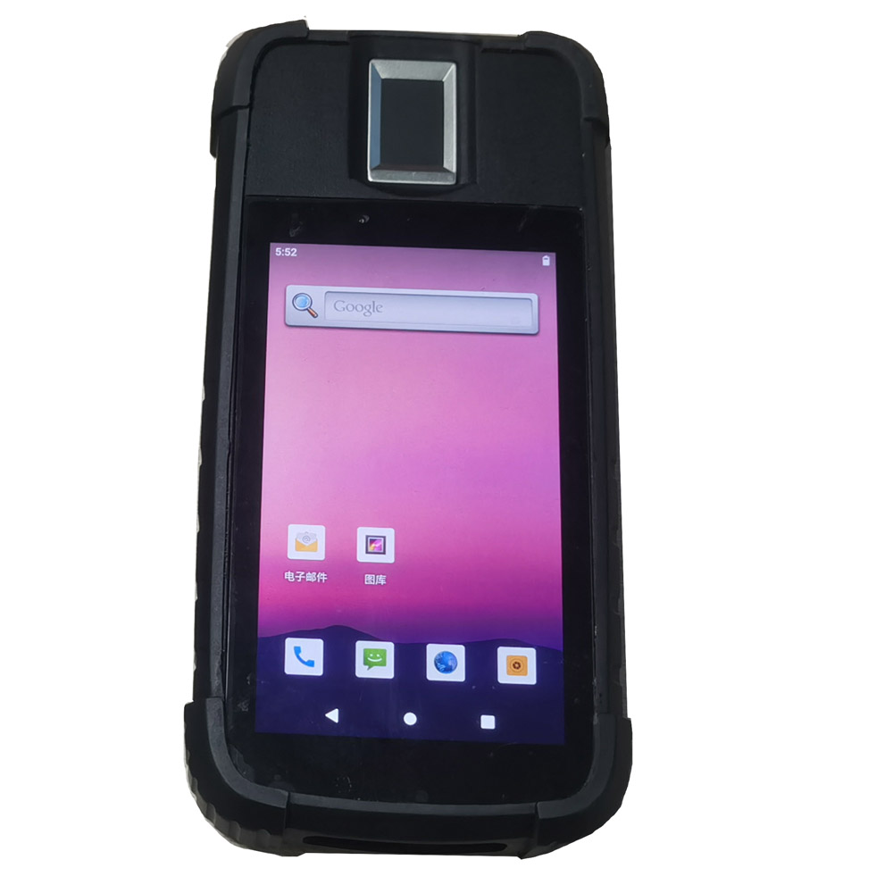 Handheld Android capacitive fingerprint scanner