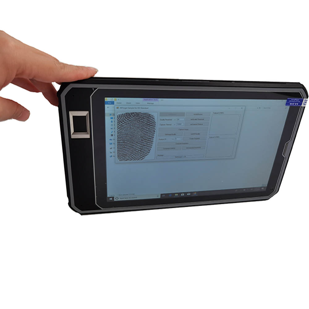 Биометрические планшеты Windows со степенью защиты IP68