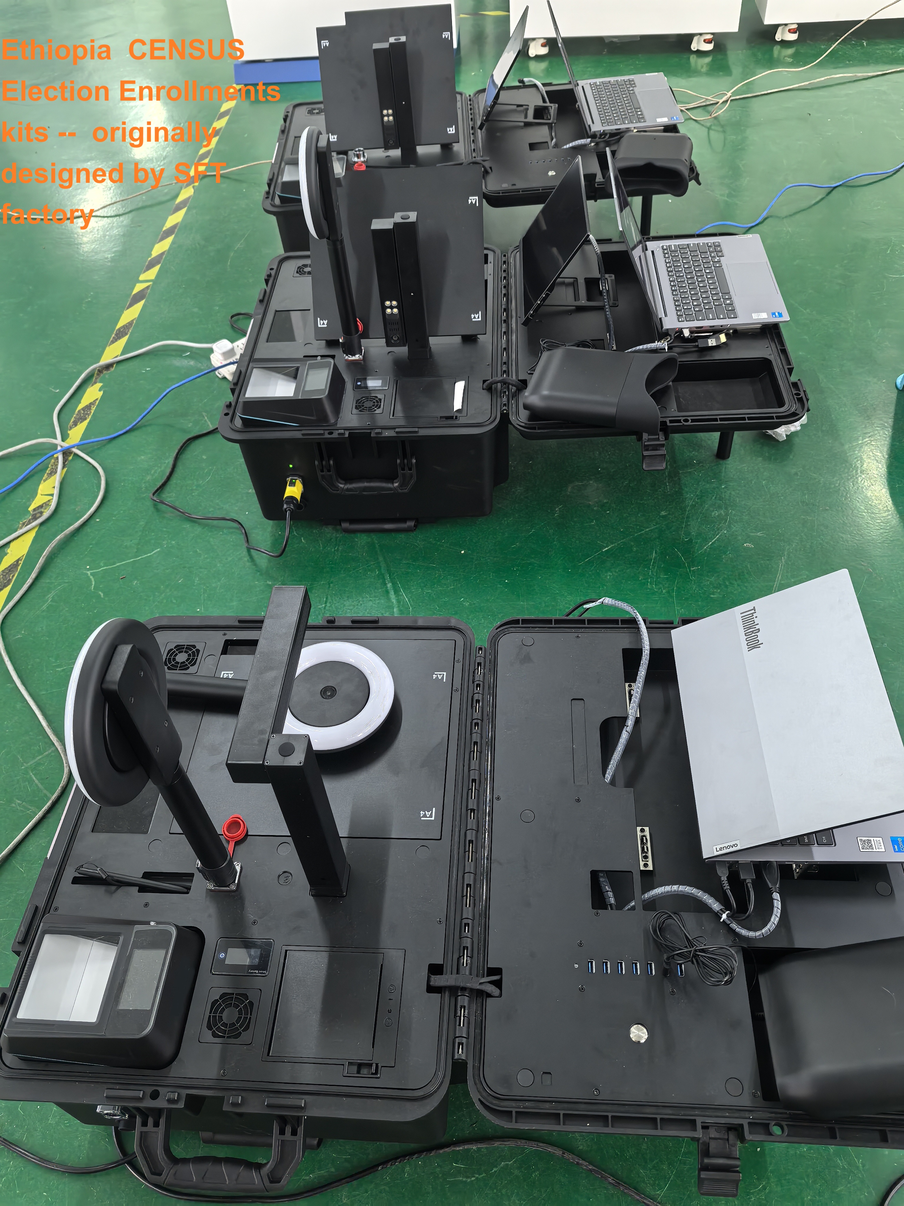 Ethiopia election biometric enrollment kits