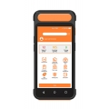 4G Slim Pocket Size Android Barcode Hospital RFID Сканер сбора данных КПК

