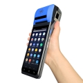 6-дюймовый 4G Android биометрический POS-терминал со сканером отпечатков пальцев