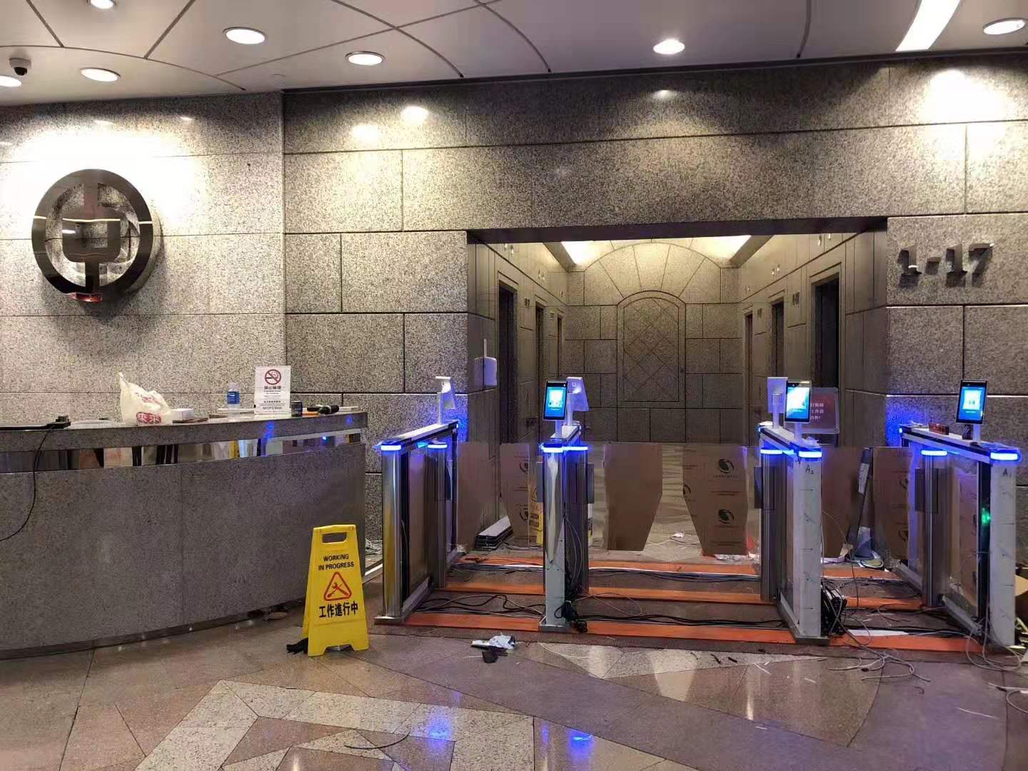В отделении банка Китая реализован биометрический контроль доступа для лица